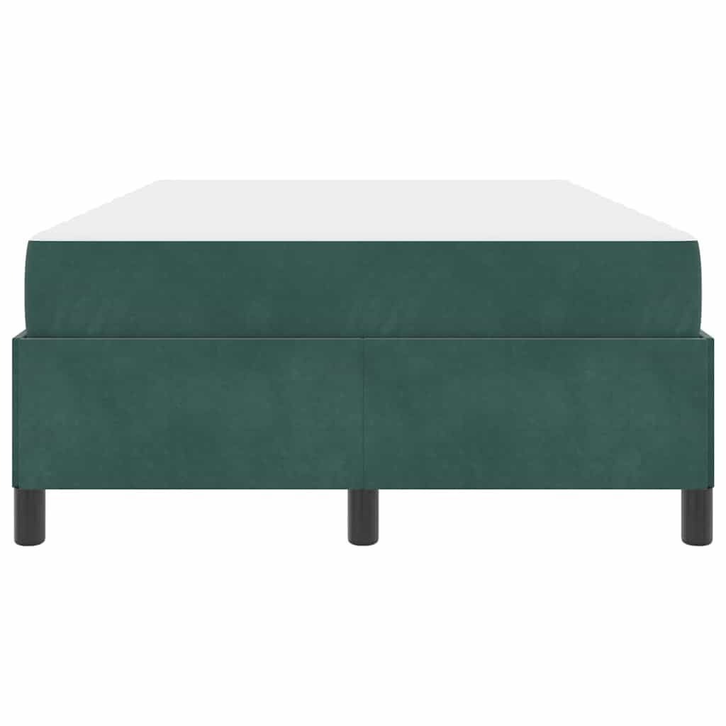Σκελετός Κρεβατιού με στρώμα Σκούρο Πράσινο 120 x 190 cm ύφασμα