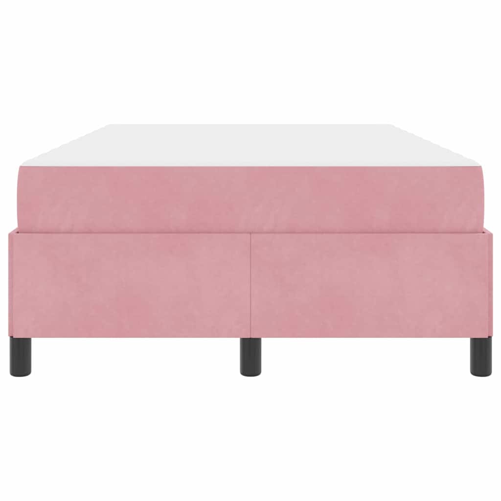 Σκελετός Κρεβατιού με στρώμα Ροζ 120 x 190 cm ύφασμα