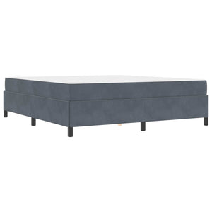 Σκελετός Κρεβατιού Σκούρο Γκρι 180 x 200 cm ύφασμα