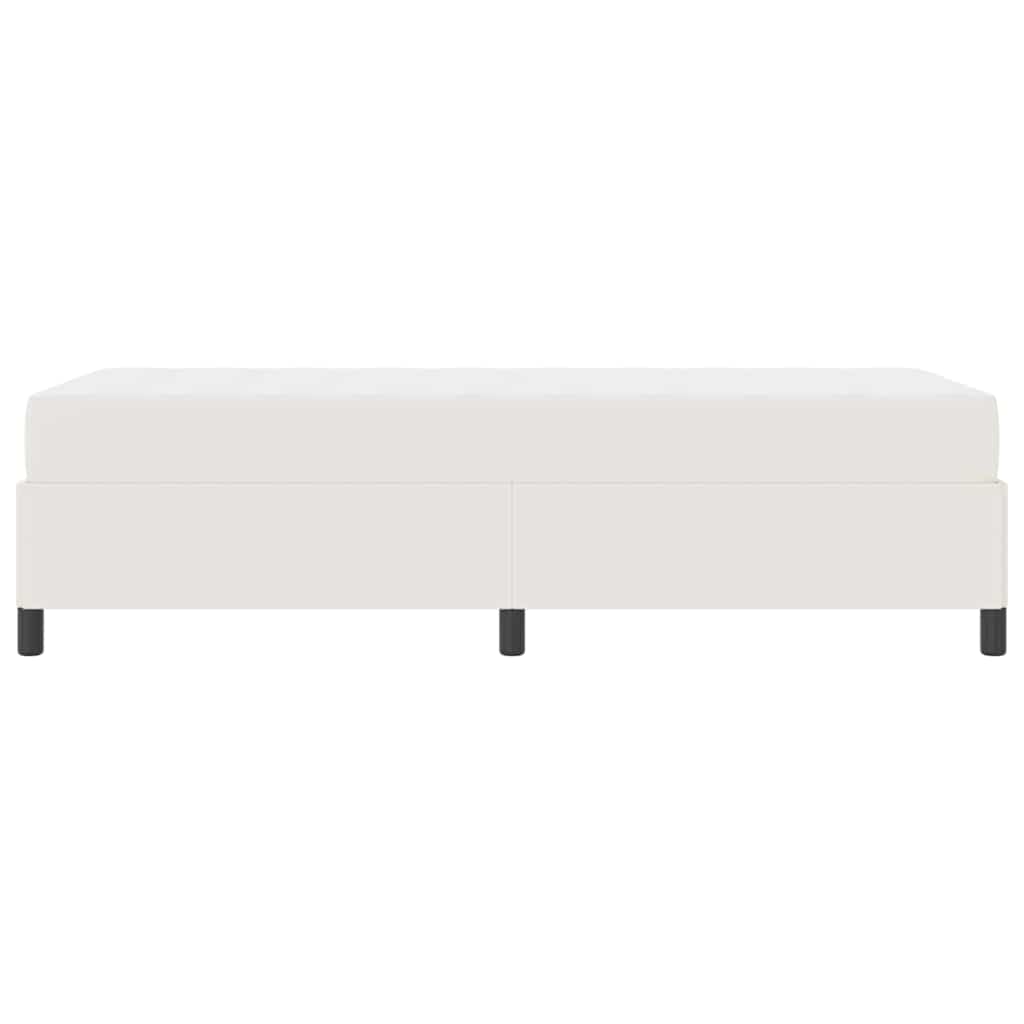 Σκελετός Κρεβατιού με στρώμα Κρεμ 90 x 200 cm ύφασμα - Pakobazaar