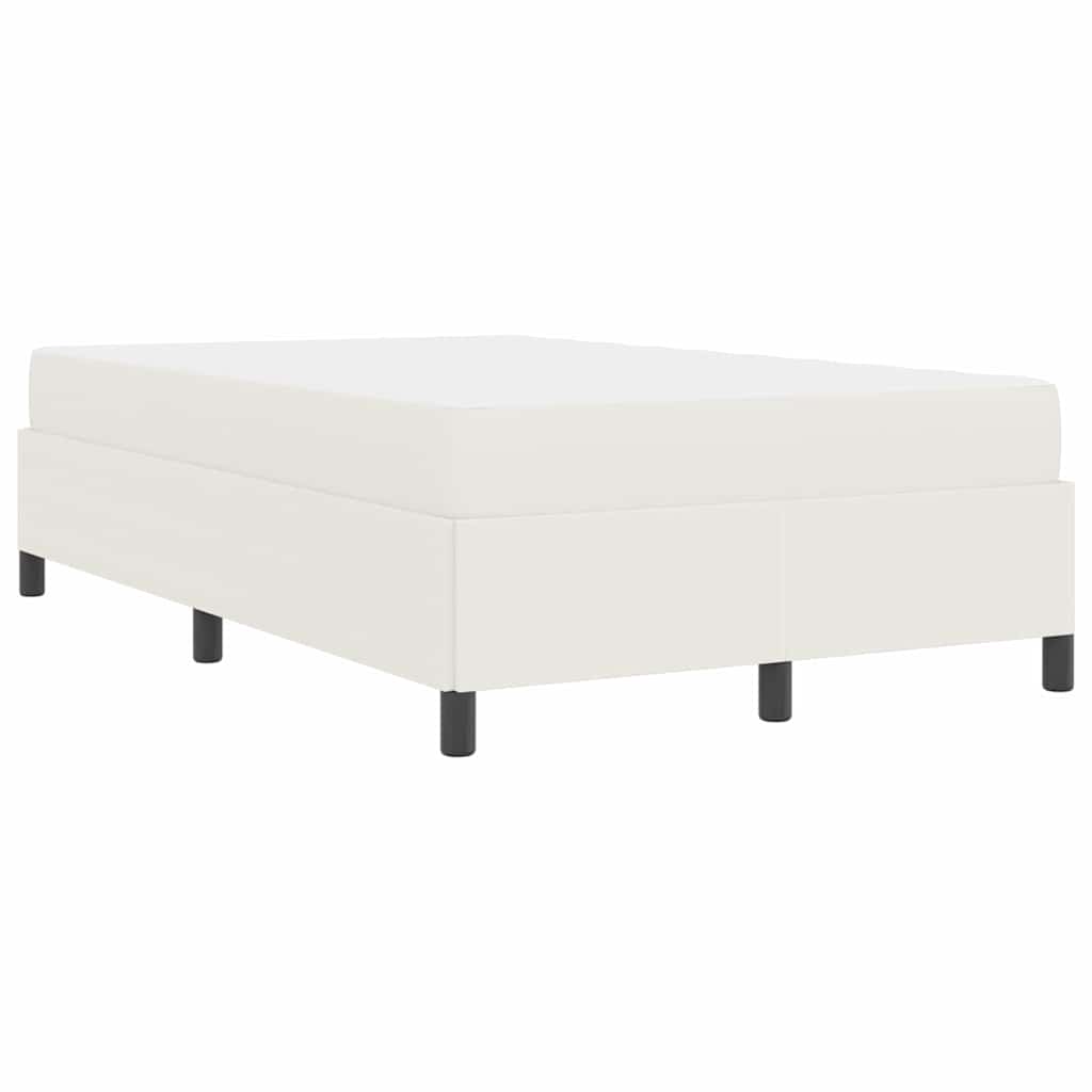 Σκελετός Κρεβατιού με στρώμα Κρεμ 120 x 190 cm ύφασμα - Pakobazaar