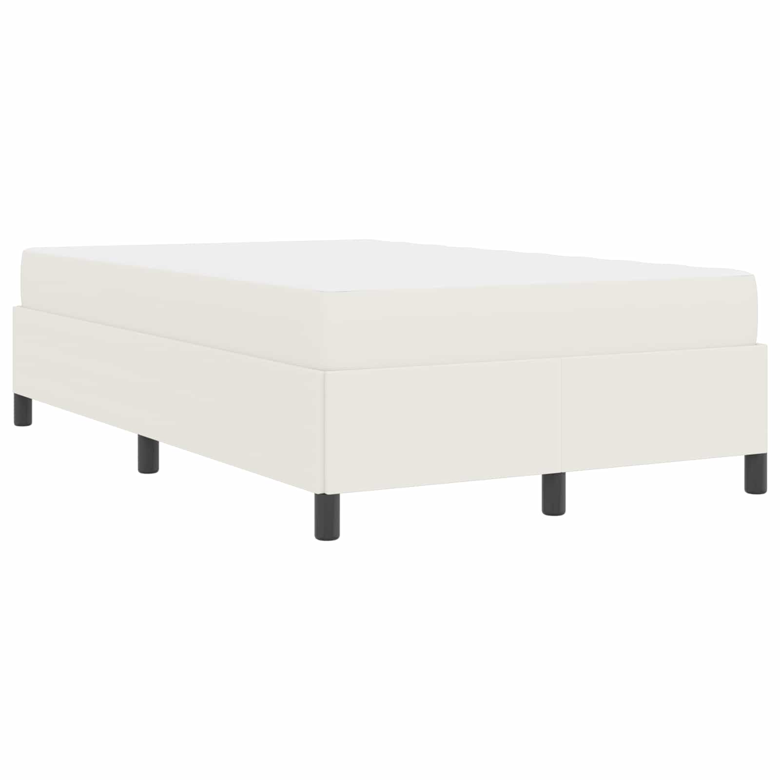 Σκελετός Κρεβατιού με στρώμα Κρεμ 120 x 200 cm ύφασμα - Pakobazaar