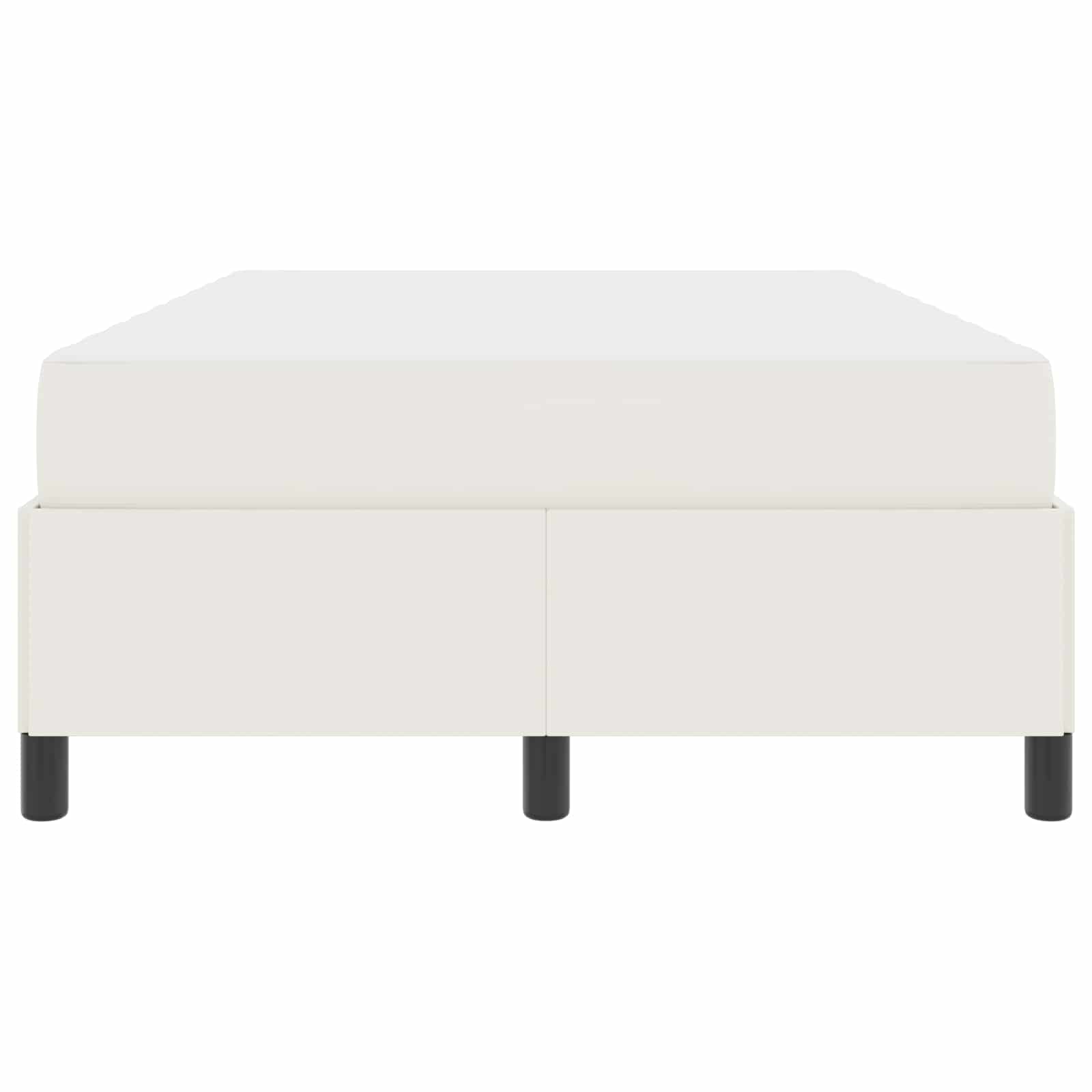 Σκελετός Κρεβατιού με στρώμα Κρεμ 120 x 200 cm ύφασμα - Pakobazaar