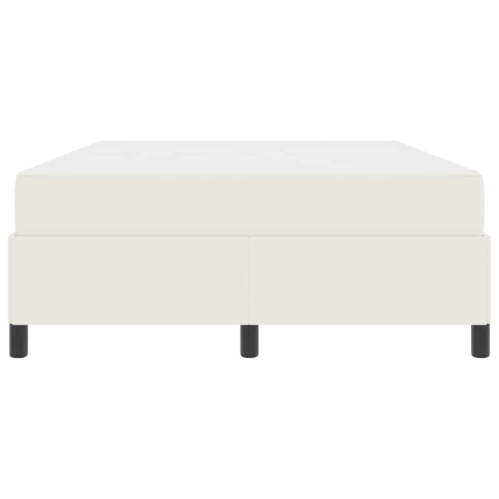 Σκελετός Κρεβατιού με στρώμα Κρεμ 140 x 190 cm ύφασμα - Pakobazaar