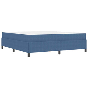 Σκελετός Κρεβατιού με στρώμα Μπλε 180 x 200 cm ύφασμα