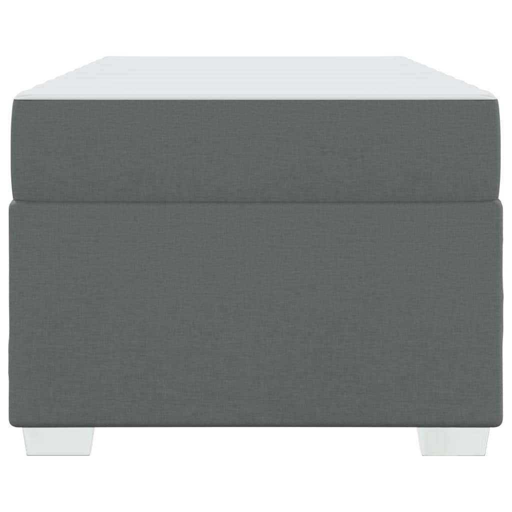 Σκελετός Κρεβατιού με στρώμα Σκούρο Γκρι 80 x 200 cm ύφασμα - Pakobazaar