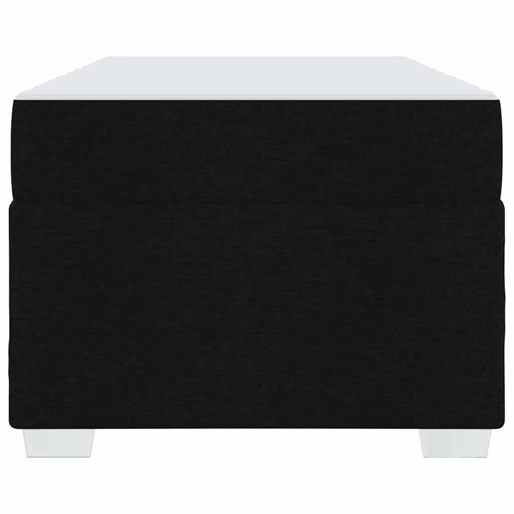 Σκελετός Κρεβατιού με στρώμα Μαύρο 80 x 200 cm ύφασμα - Pakobazaar