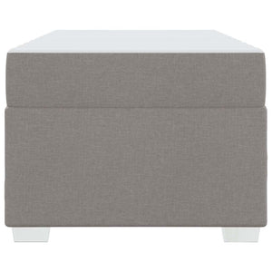 Σκελετός Κρεβατιού με στρώμα Taupe 80 x 200 cm ύφασμα - Pakobazaar