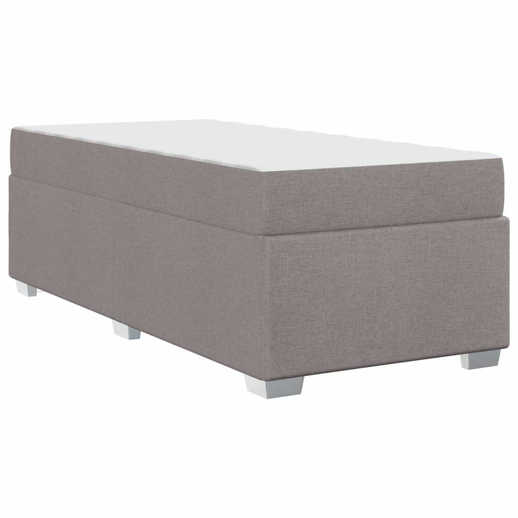 Σκελετός Κρεβατιού με στρώμα Taupe 90 x 190 cm ύφασμα