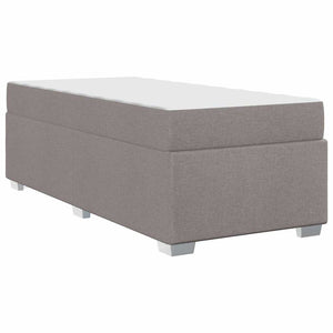 Σκελετός Κρεβατιού με στρώμα Taupe 90 x 200 cm ύφασμα - Pakobazaar