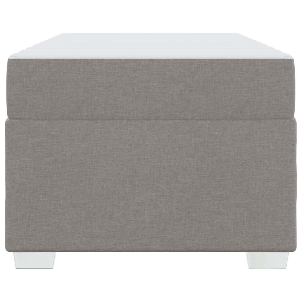 Σκελετός Κρεβατιού με στρώμα Taupe 90 x 200 cm ύφασμα - Pakobazaar