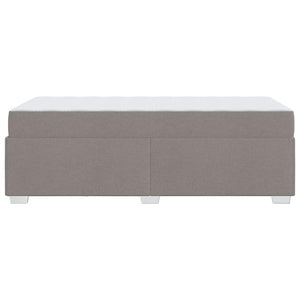 Σκελετός Κρεβατιού με στρώμα Taupe 90 x 200 cm ύφασμα - Pakobazaar
