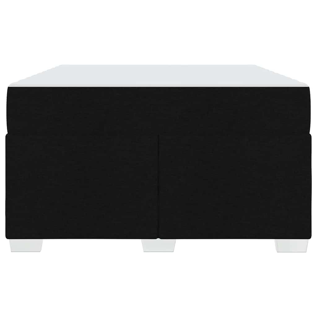 Σκελετός Κρεβατιού με στρώμα Μαύρο 120 x 190 cm ύφασμα - Pakobazaar