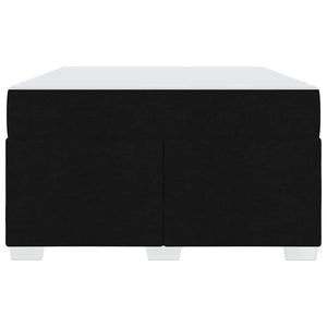 Σκελετός Κρεβατιού με στρώμα Μαύρο 120 x 190 cm ύφασμα - Pakobazaar