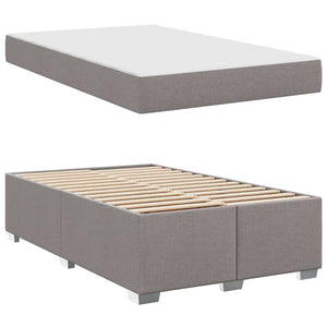 Σκελετός Κρεβατιού με στρώμα Taupe 120 x 190 cm ύφασμα - Pakobazaar