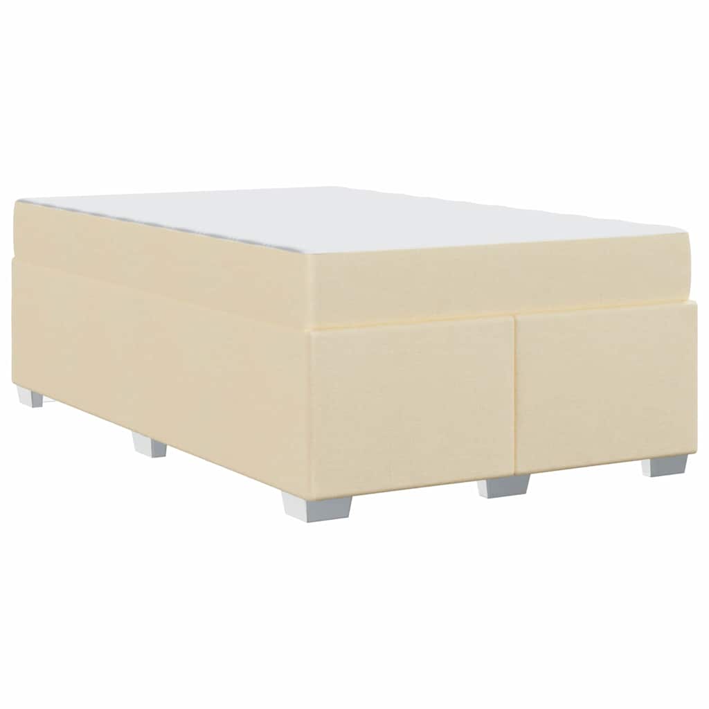 Σκελετός Κρεβατιού με στρώμα Κρεμ 120 x 190 cm ύφασμα