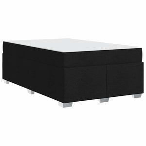 Σκελετός Κρεβατιού με στρώμα Μαύρο 120 x 200 cm ύφασμα - Pakobazaar