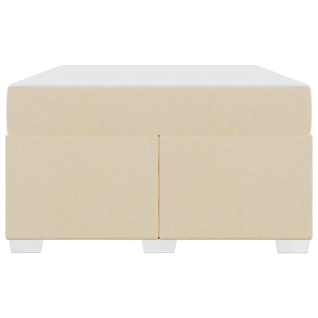 Σκελετός Κρεβατιού με στρώμα Κρεμ 120 x 200 cm ύφασμα