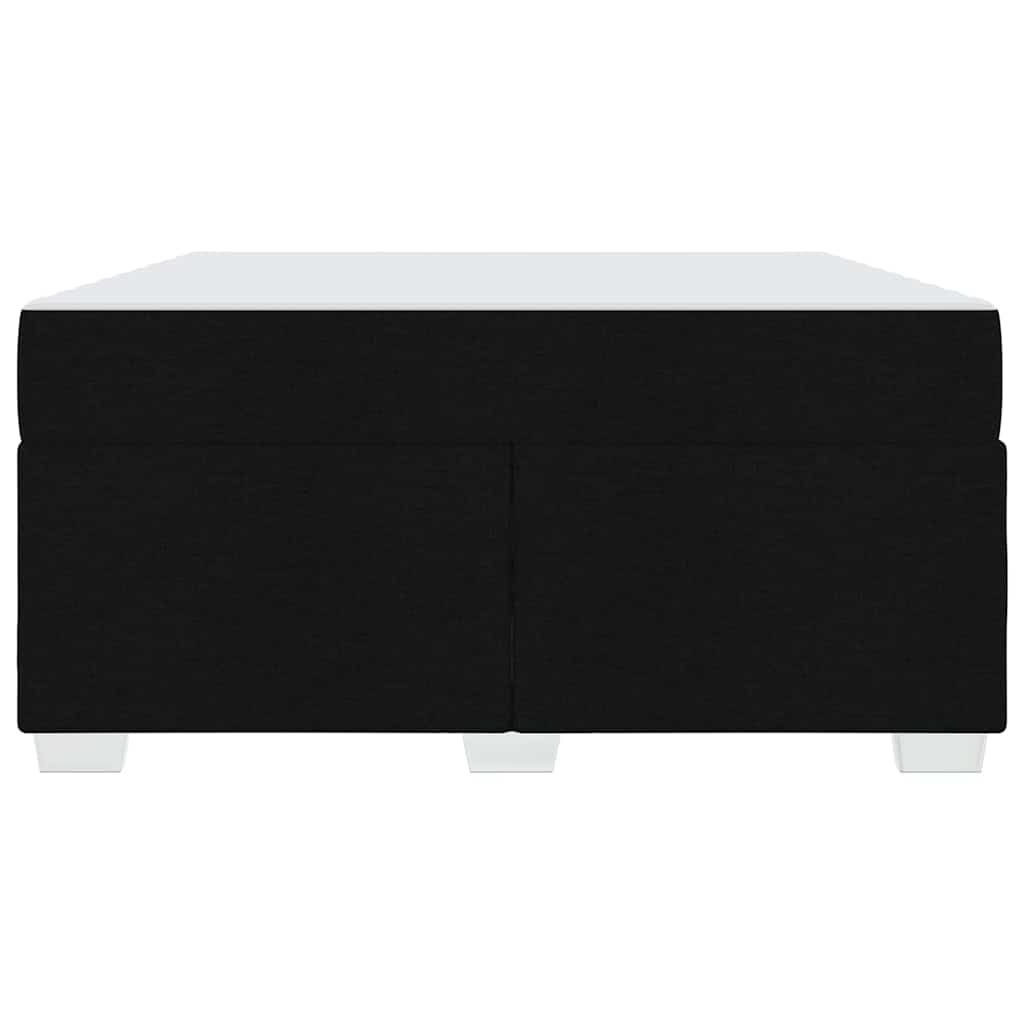 Σκελετός Κρεβατιού με στρώμα Μαύρο 140 x 200 cm ύφασμα - Pakobazaar