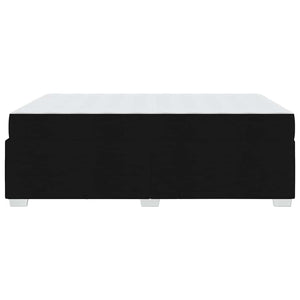 Σκελετός Κρεβατιού με στρώμα Μαύρο 140 x 200 cm ύφασμα - Pakobazaar