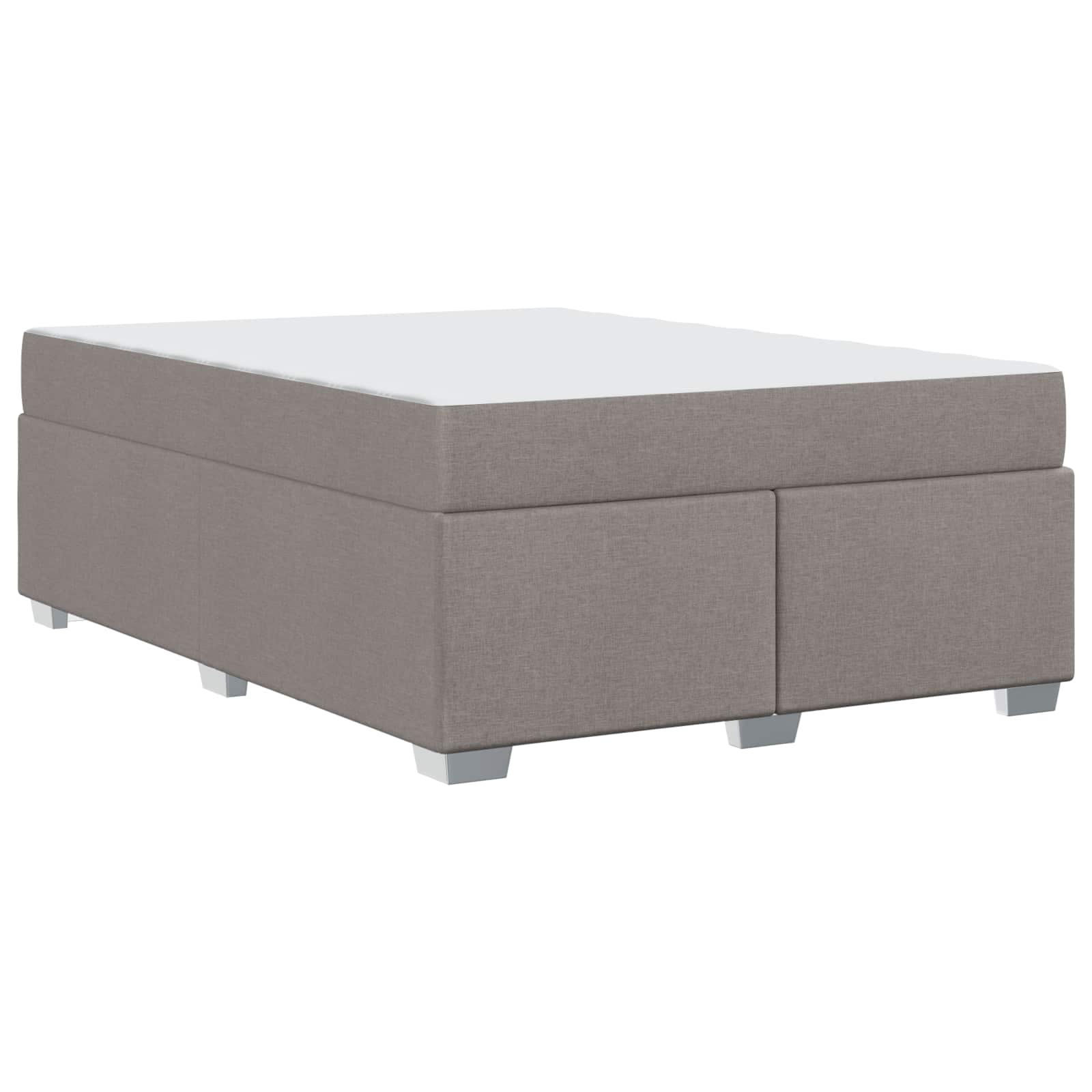 Σκελετός Κρεβατιού με στρώμα Taupe 140 x 200 cm ύφασμα