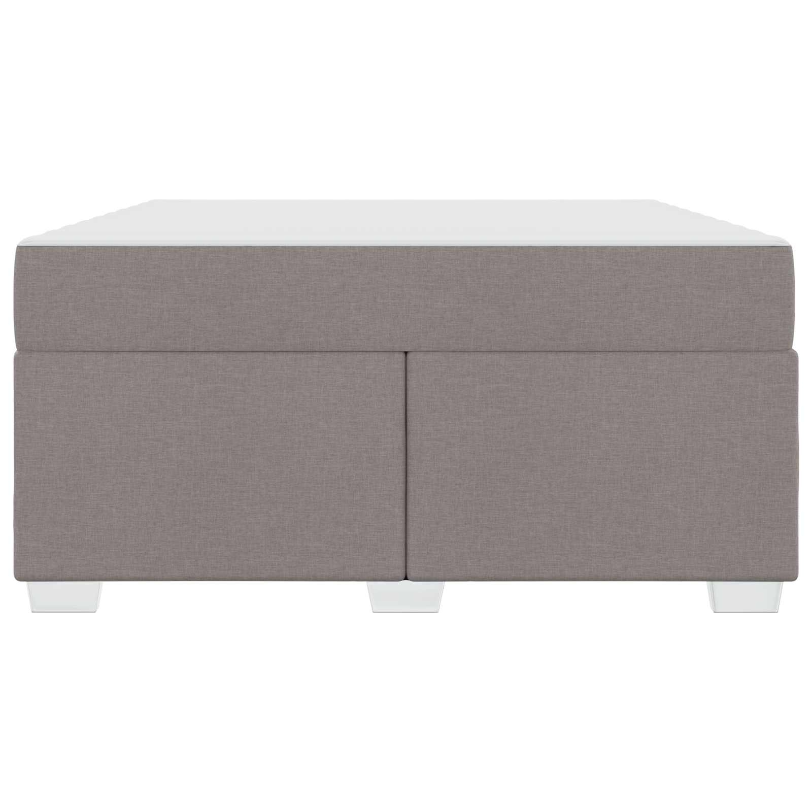 Σκελετός Κρεβατιού με στρώμα Taupe 140 x 200 cm ύφασμα