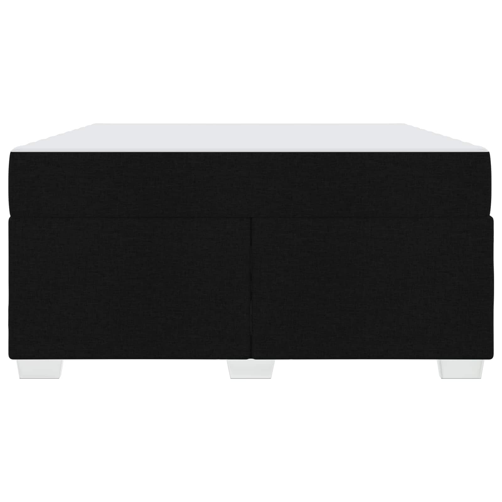Σκελετός Κρεβατιού με στρώμα Μαύρο 160 x 200 cm ύφασμα - Pakobazaar