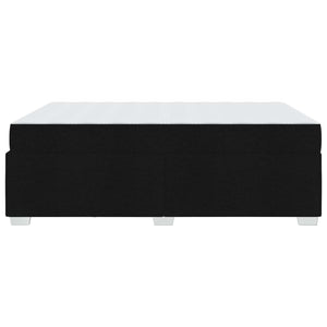 Σκελετός Κρεβατιού με στρώμα Μαύρο 160 x 200 cm ύφασμα - Pakobazaar