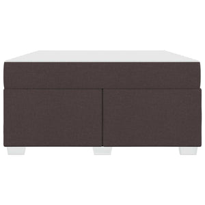 Σκελετός Κρεβατιού με στρώμα Σκούρο Καφέ 160 x 200 cm ύφασμα - Pakobazaar