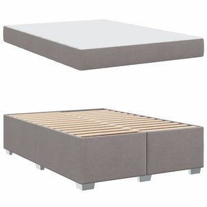 Σκελετός Κρεβατιού με στρώμα Taupe 160 x 200 cm ύφασμα - Pakobazaar