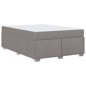 Σκελετός Κρεβατιού με στρώμα Taupe 160 x 200 cm ύφασμα - Pakobazaar