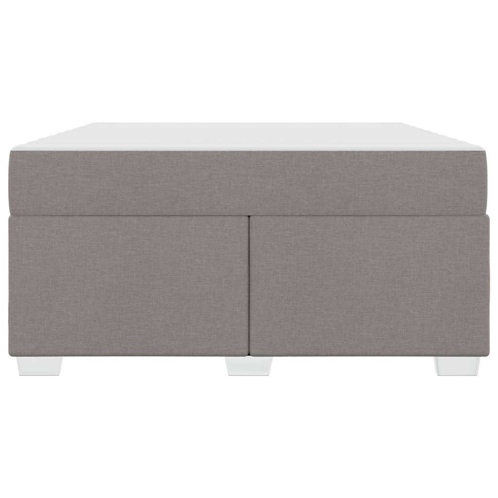 Σκελετός Κρεβατιού με στρώμα Taupe 160 x 200 cm ύφασμα - Pakobazaar