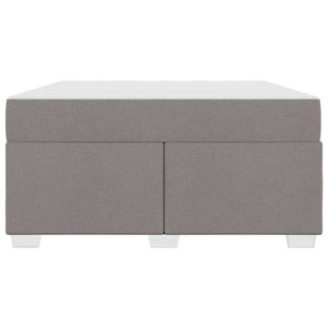Σκελετός Κρεβατιού με στρώμα Taupe 160 x 200 cm ύφασμα - Pakobazaar