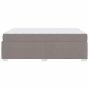 Σκελετός Κρεβατιού με στρώμα Taupe 160 x 200 cm ύφασμα - Pakobazaar