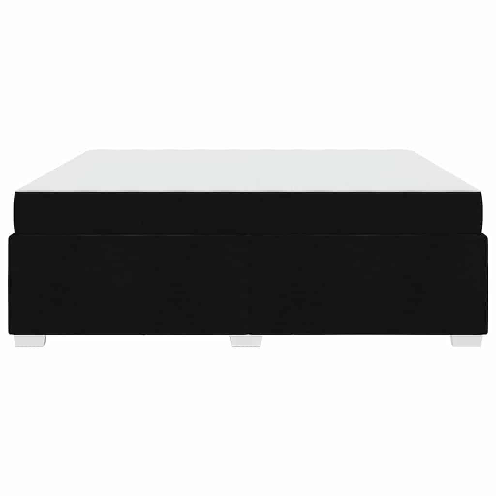 Σκελετός Κρεβατιού με στρώμα Μαύρο 180 x 200 cm ύφασμα - Pakobazaar