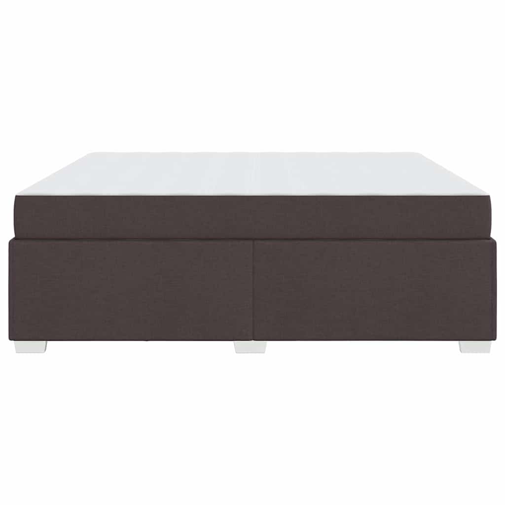 Σκελετός Κρεβατιού με στρώμα Σκούρο Καφέ 180 x 200 cm ύφασμα - Pakobazaar