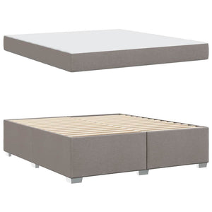 Σκελετός Κρεβατιού με στρώμα Taupe 180 x 200 cm ύφασμα - Pakobazaar
