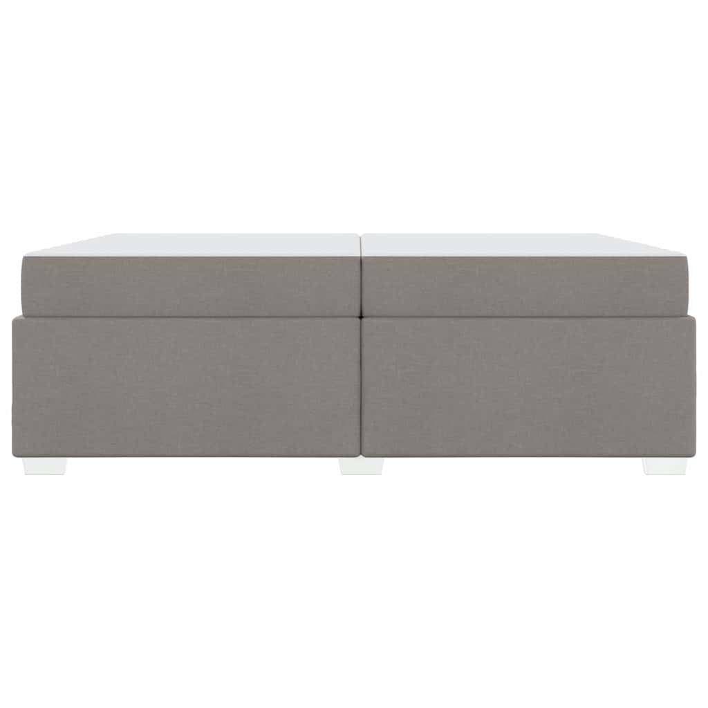 Σκελετός Κρεβατιού με στρώμα Taupe 200 x 200 cm ύφασμα