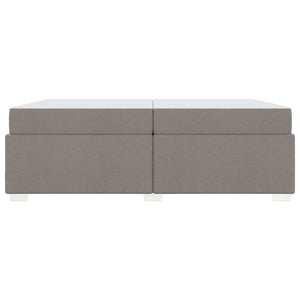 Σκελετός Κρεβατιού Taupe 200 x 200 cm ύφασμα