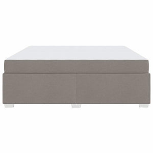 Σκελετός Κρεβατιού Taupe 200 x 200 cm ύφασμα