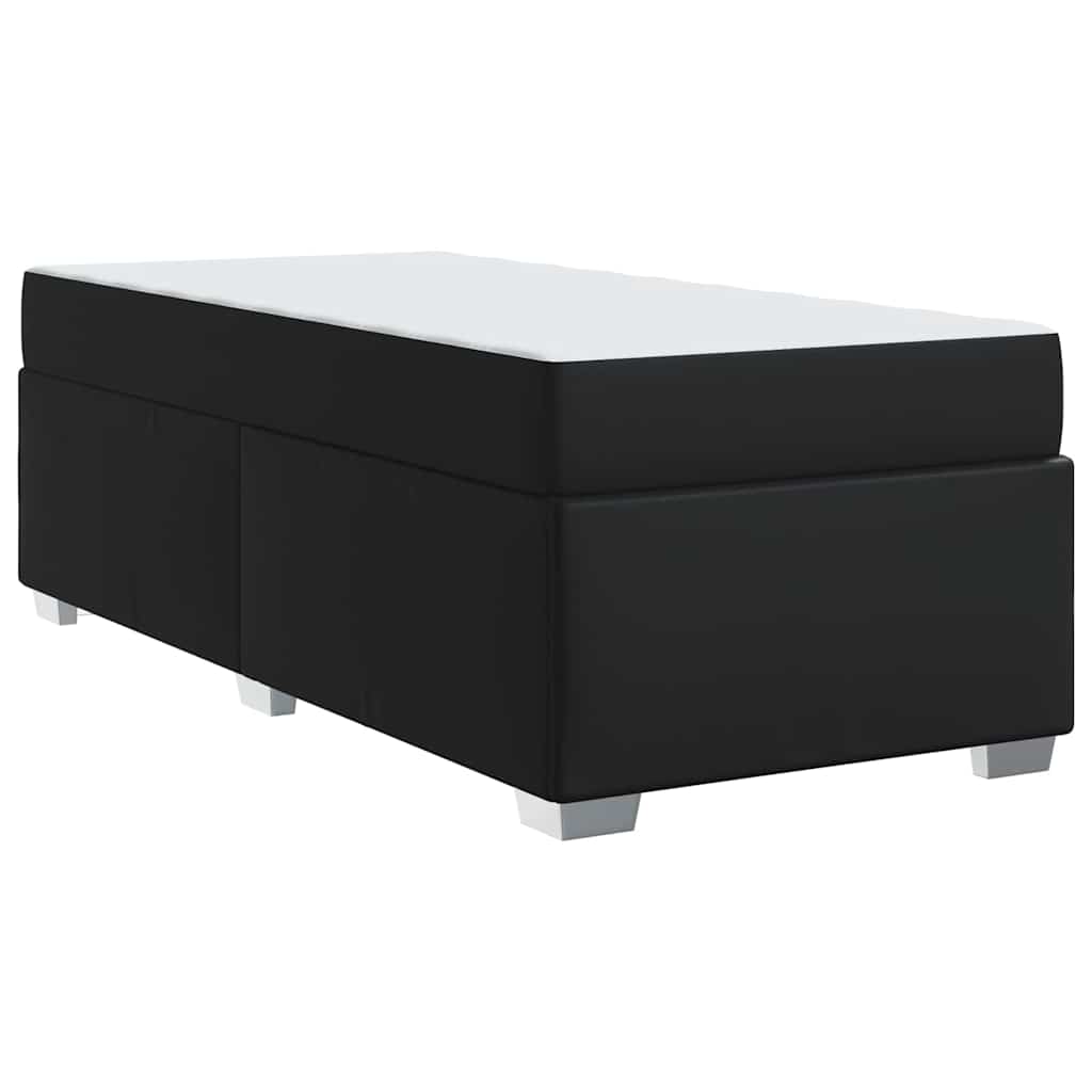 Σκελετός Κρεβατιού με στρώμα Μαύρο 80 x 200 cm ύφασμα