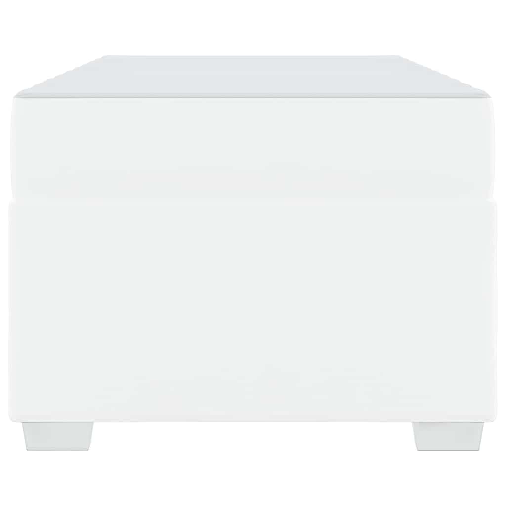 Σκελετός Κρεβατιού με στρώμα Λευκό 90 x 200 cm ύφασμα - Pakobazaar