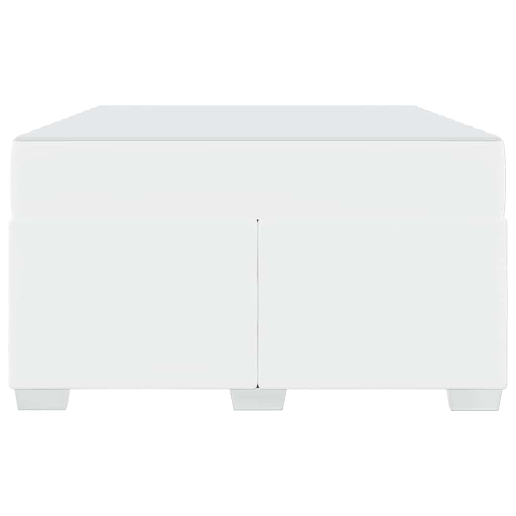 Σκελετός Κρεβατιού με στρώμα Λευκό 120 x 200 cm ύφασμα - Pakobazaar