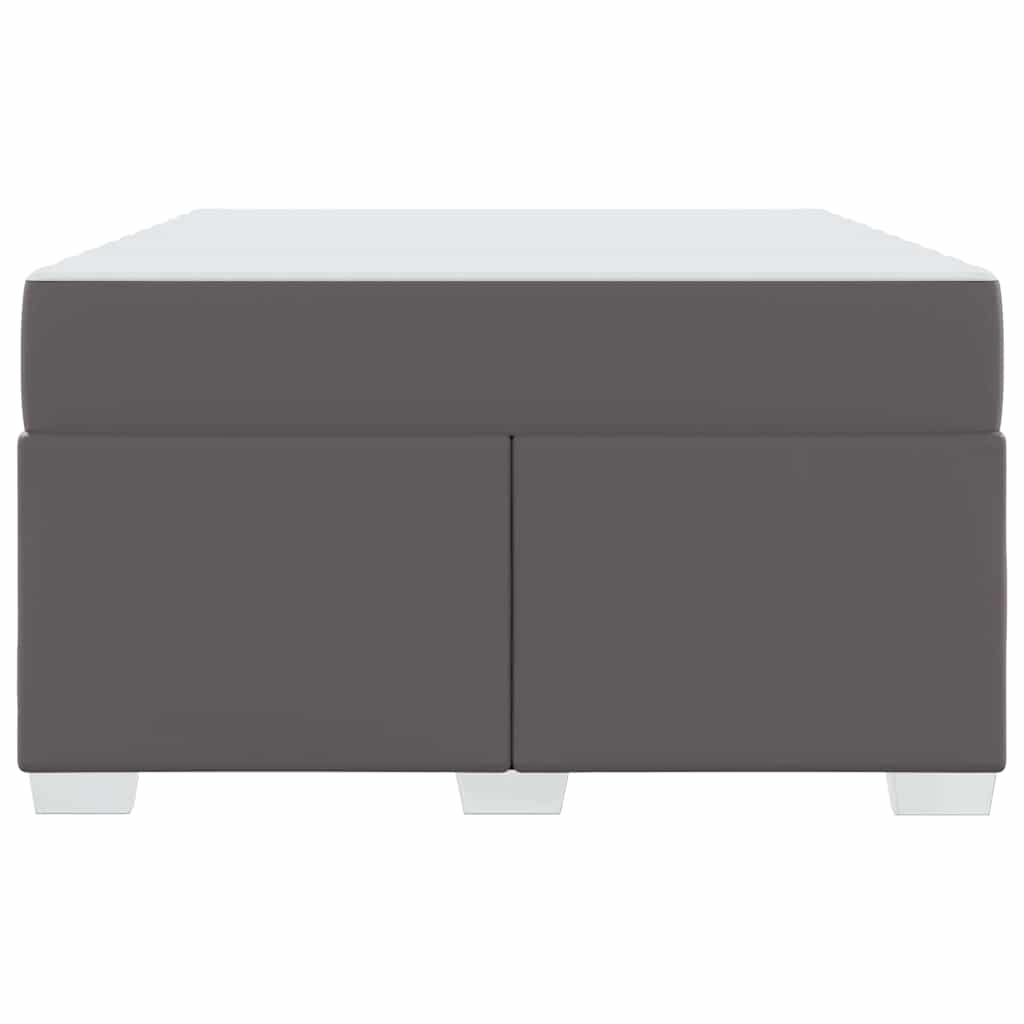 Σκελετός Κρεβατιού με στρώμα Γκρι 120 x 200 cm ύφασμα