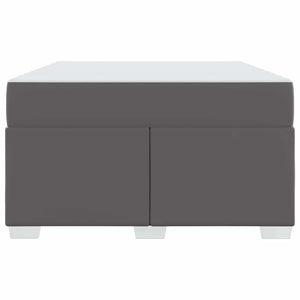 Σκελετός Κρεβατιού με στρώμα Γκρι 120 x 200 cm ύφασμα