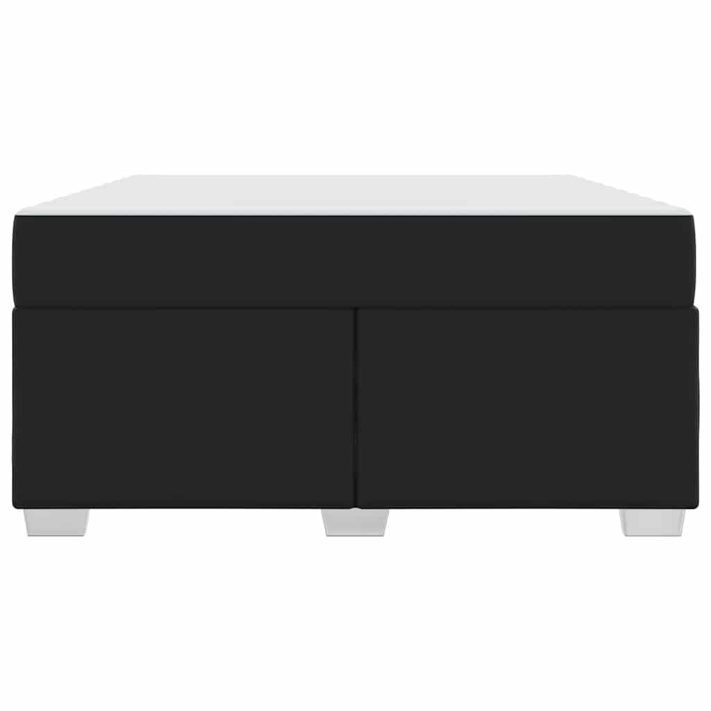 Σκελετός Κρεβατιού με στρώμα Μαύρο 140 x 200 cm ύφασμα