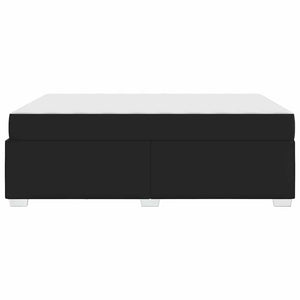Σκελετός Κρεβατιού Μαύρο 140 x 200 cm PVC