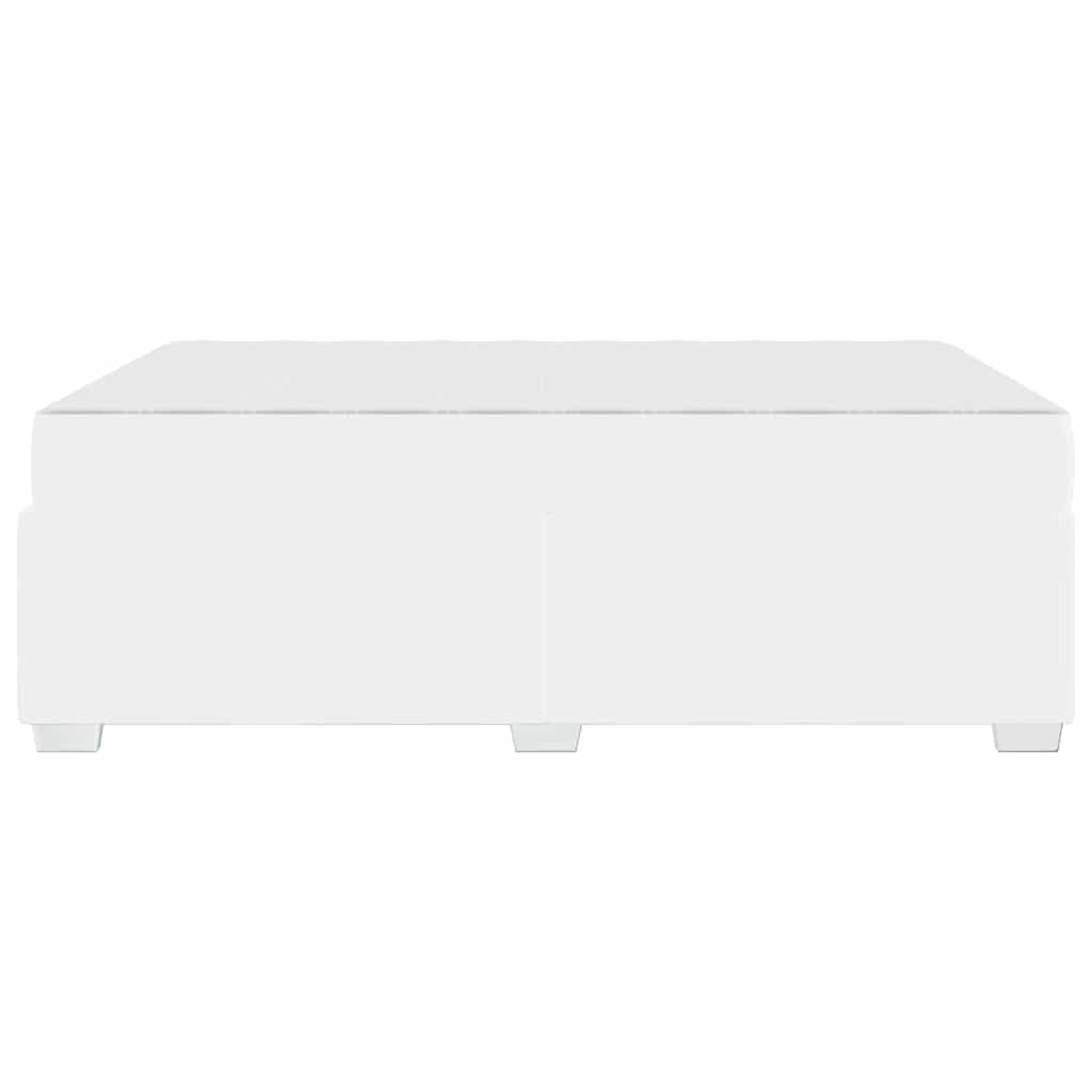 Σκελετός Κρεβατιού με στρώμα Λευκό 140 x 200 cm ύφασμα