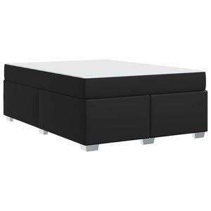 Σκελετός Κρεβατιού Μαύρο 160 x 200 cm PVC