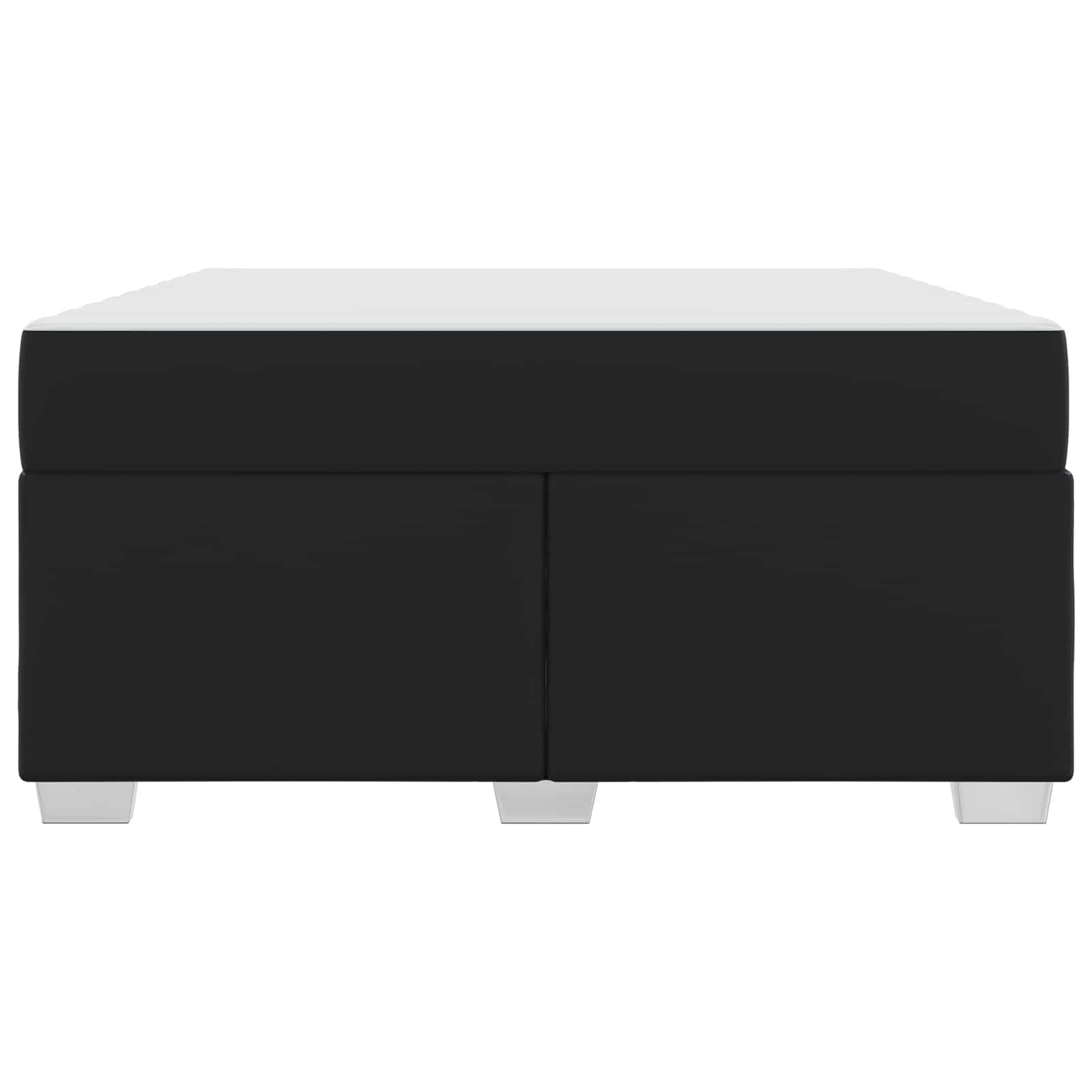 Σκελετός Κρεβατιού με στρώμα Μαύρο 160 x 200 cm ύφασμα